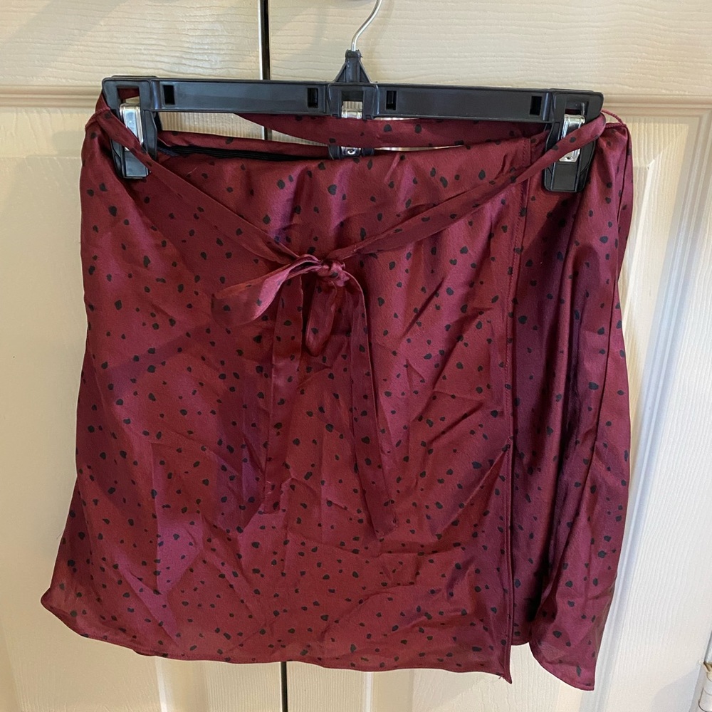 Abercrombie & fitch high waisted draw string skirt- size small